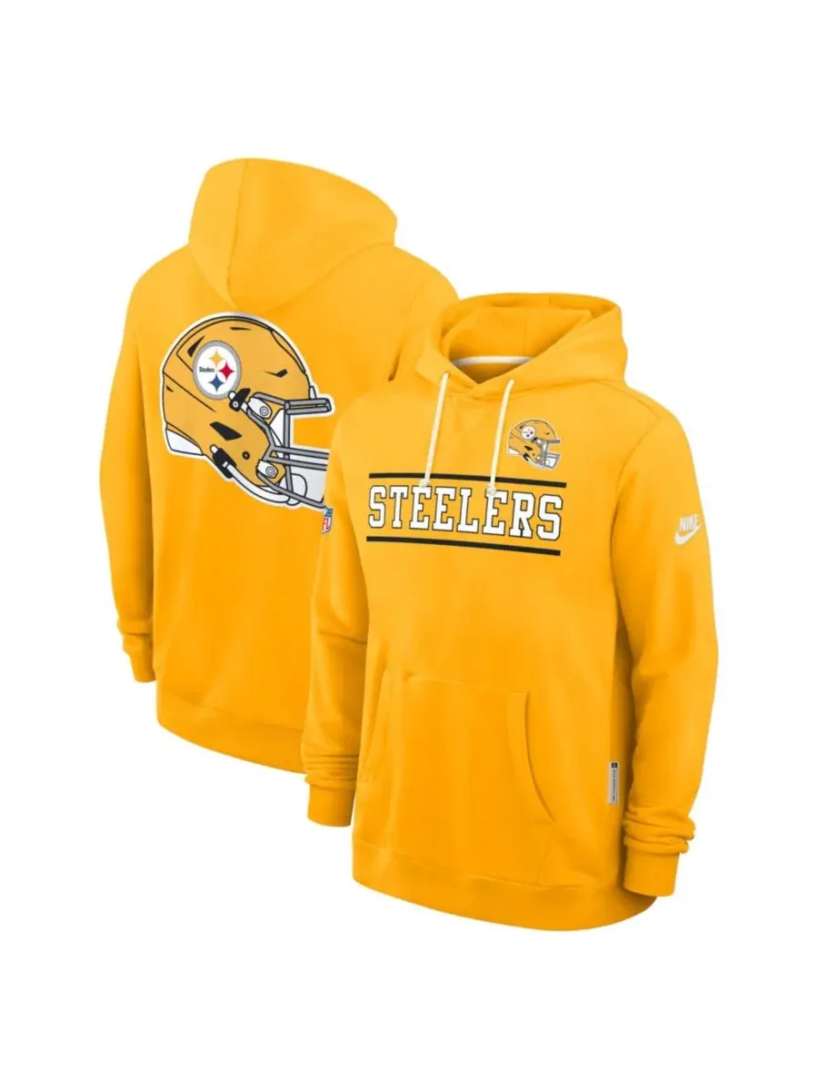 Худи с капюшоном Nike Pittsburgh Steelers — изображение 1 из 4, золото