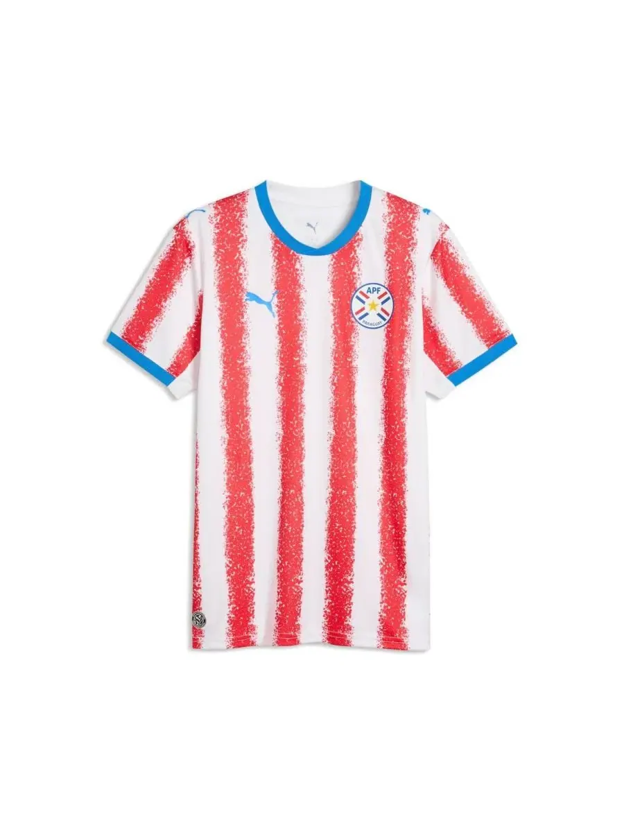 Футболка с длинным рукавом Puma Paraguay National Team 2026 Home Replica Jersey — изображение 1 из 2, белый красный