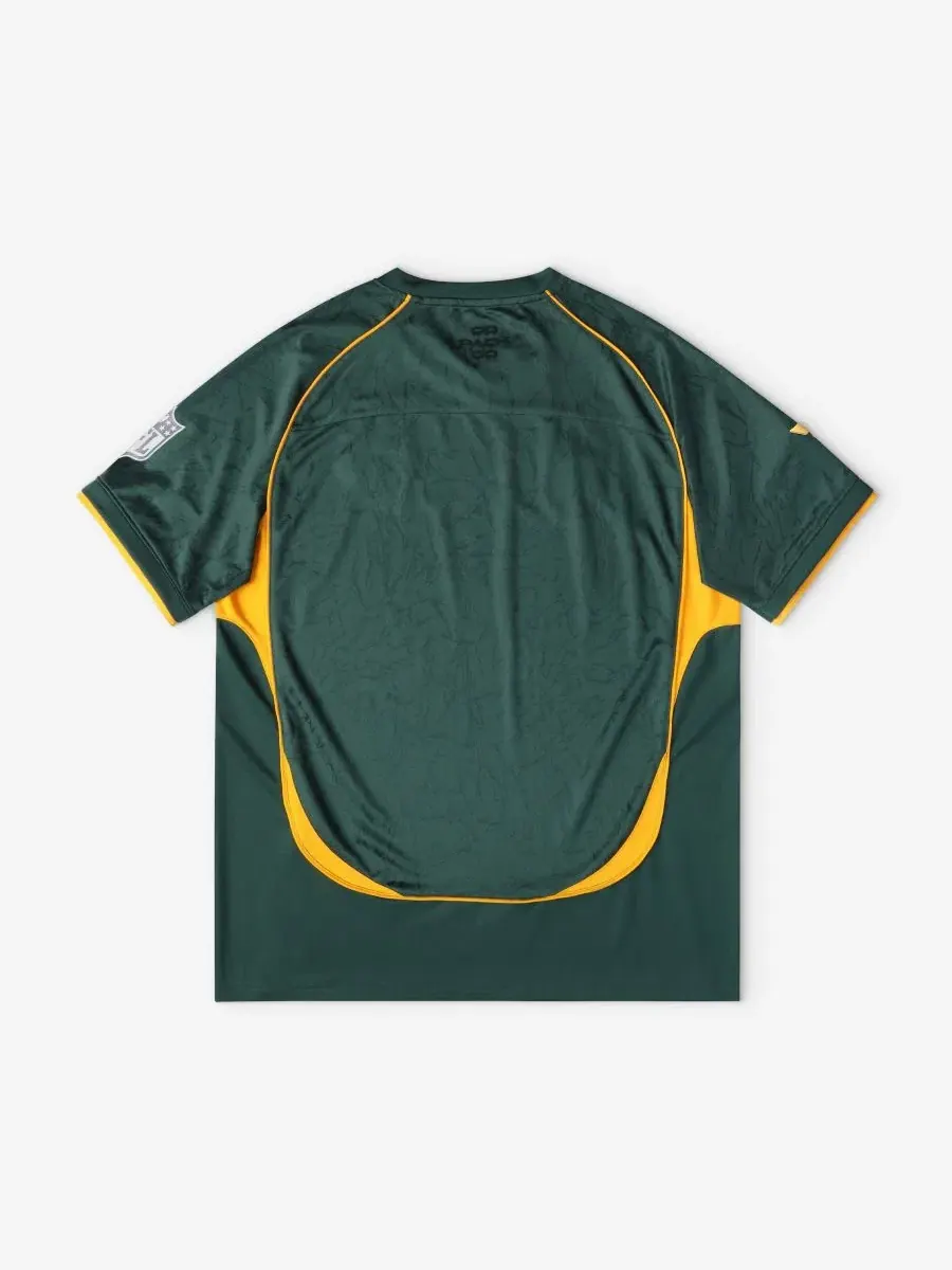 Детская футболка-поло с V-образным вырезом Green Bay Packers Football x Football Fanatics — изображение 5 из 5, зеленый