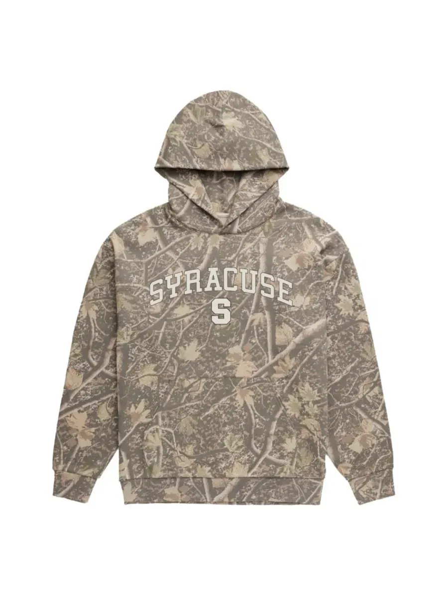 Худи с камуфляжным принтом Syracuse Orange Back Bay Fleece Uscape Apparel