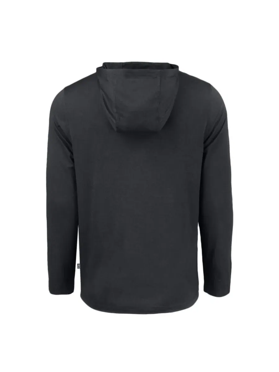 Худи с капюшоном с длинным рукавом Coastline Epic Comfort Eco Cutter & Buck — изображение 3 из 3, черный