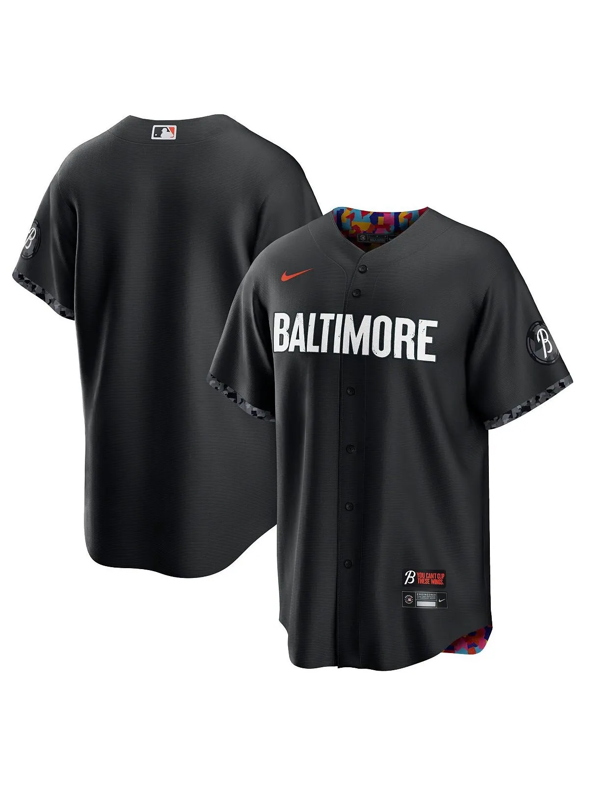 Мужская черная майка Baltimore Orioles 2023 City Connect Replica Nike — изображение 1 из 3, черный