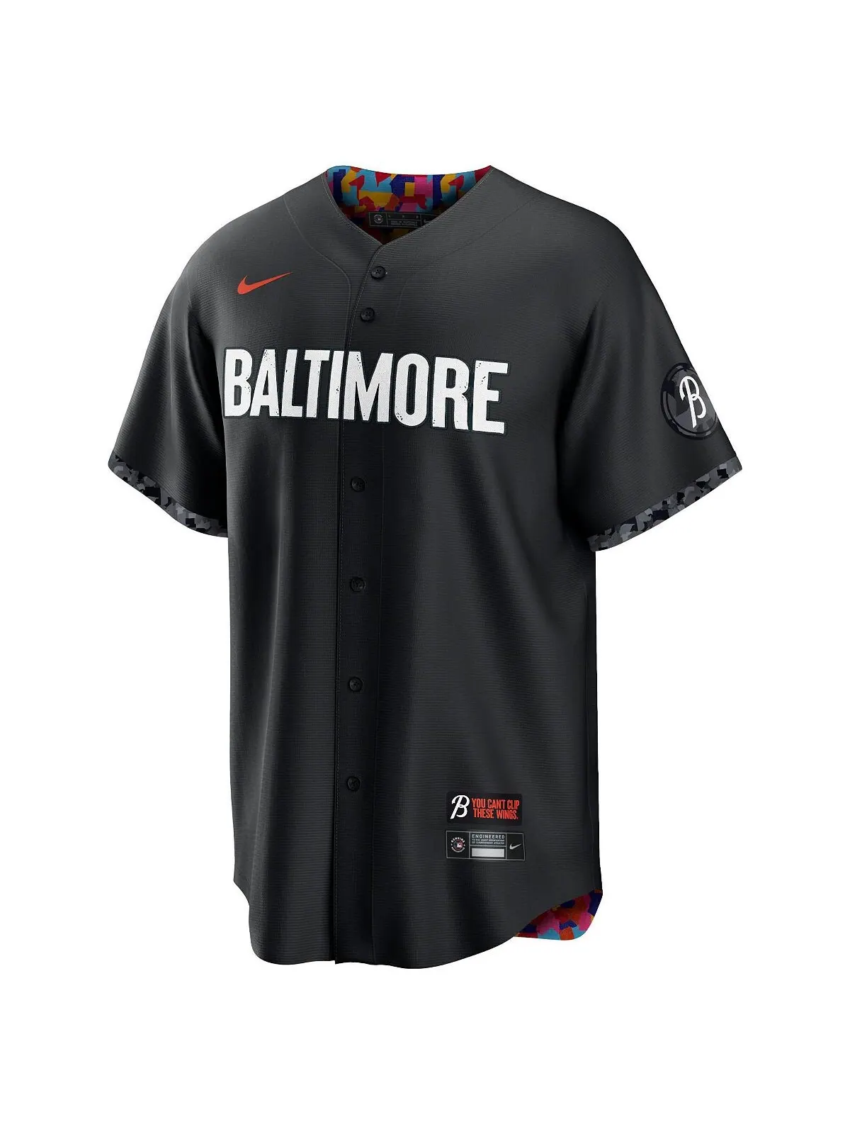 Мужская черная майка Baltimore Orioles 2023 City Connect Replica Nike — изображение 2 из 3, черный