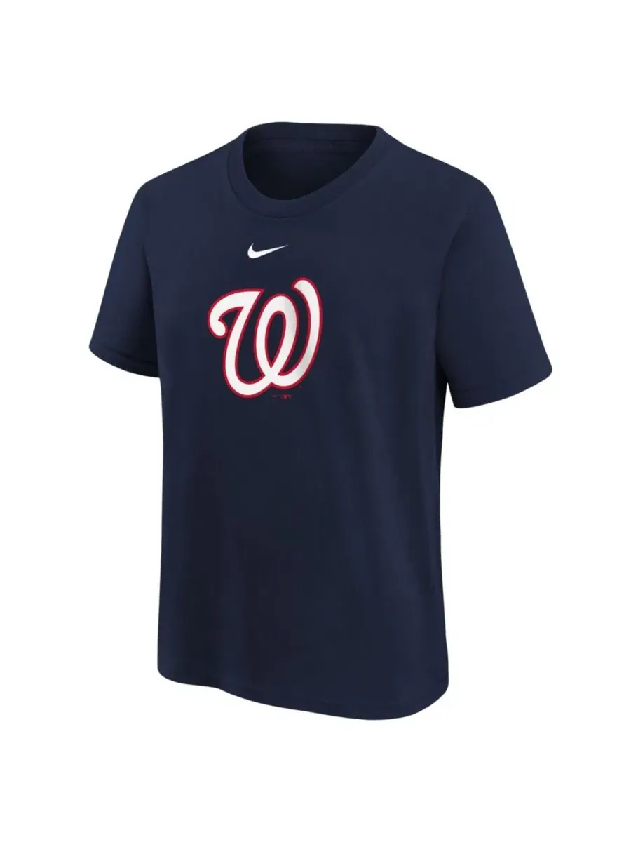 Футболка с длинным рукавом Nike Washington Nationals — изображение 2 из 2, темно-синий