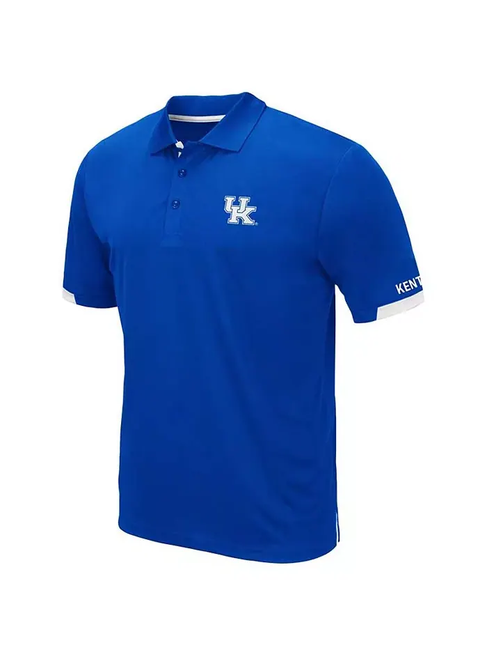 Мужская поло Royal Kentucky Wildcats больших размеров Santry Colosseum — изображение 2 из 3