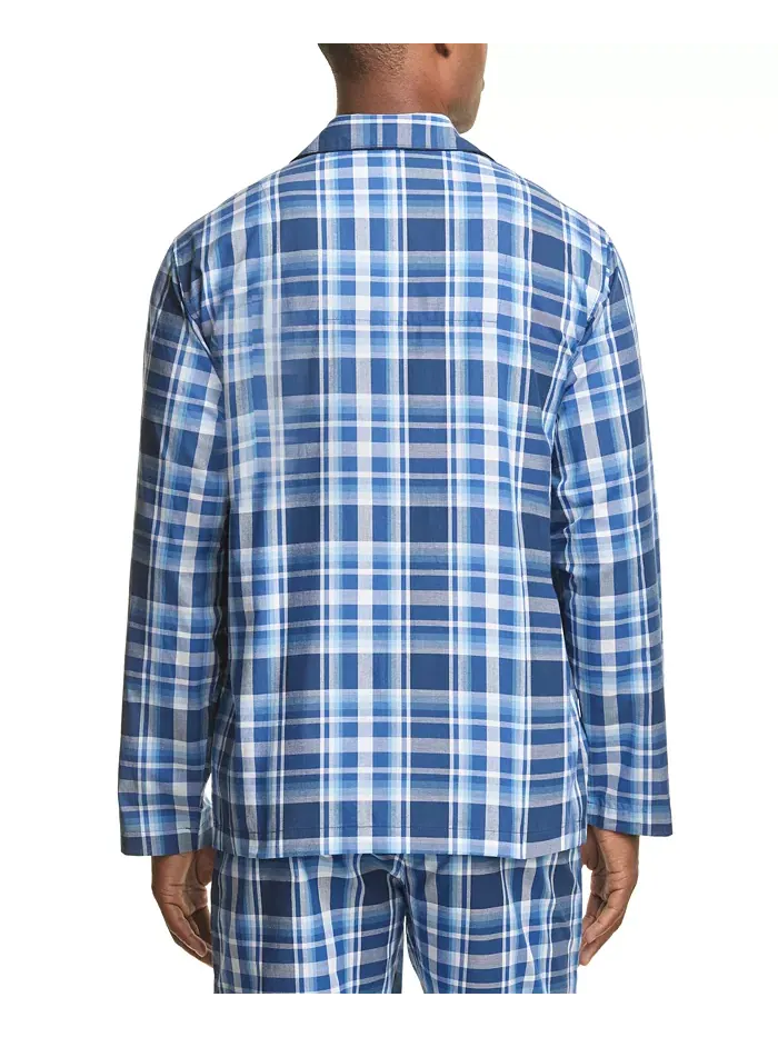 Мужская пижамная рубашка в клетку Polo Ralph Lauren — изображение 2 из 3