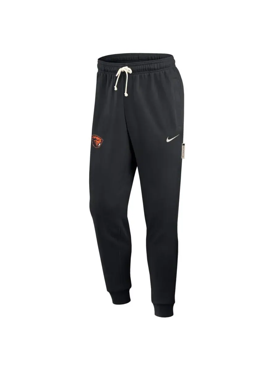 Nike Мужские черные спортивные штаны Oregon State Beavers 2025 Sideline Standard Issue Dri-FIT Taper — изображение 3 из 3