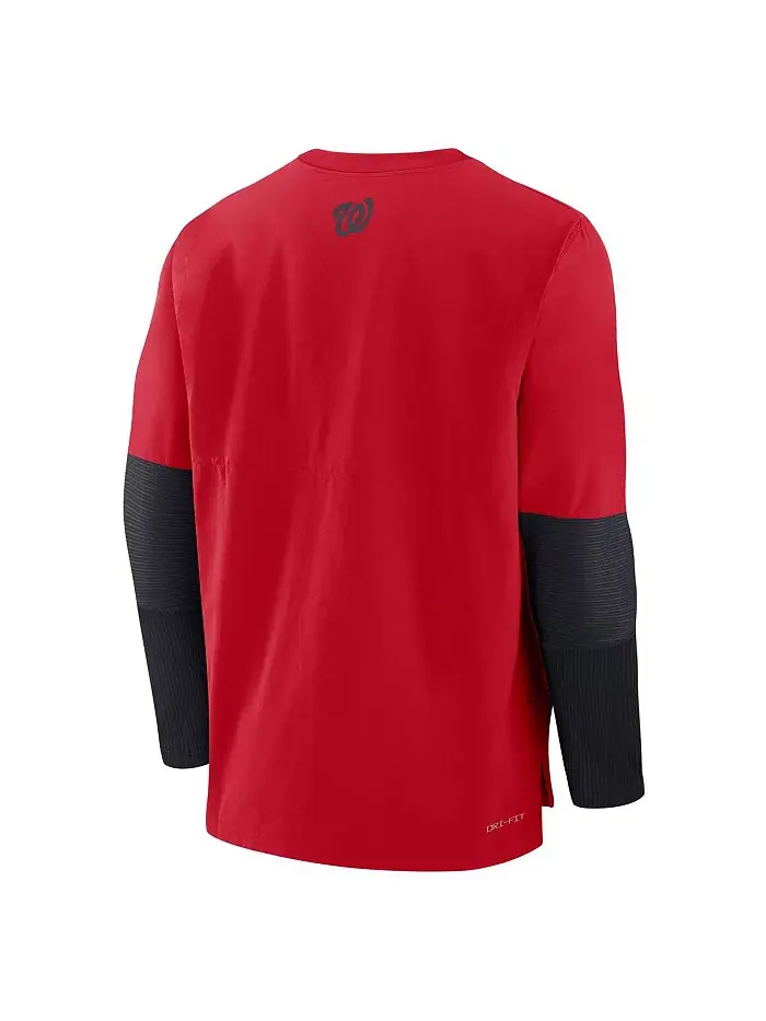 Мужская футболка с длинным рукавом Washington Nationals Authentic Collection Player — изображение 2 из 3