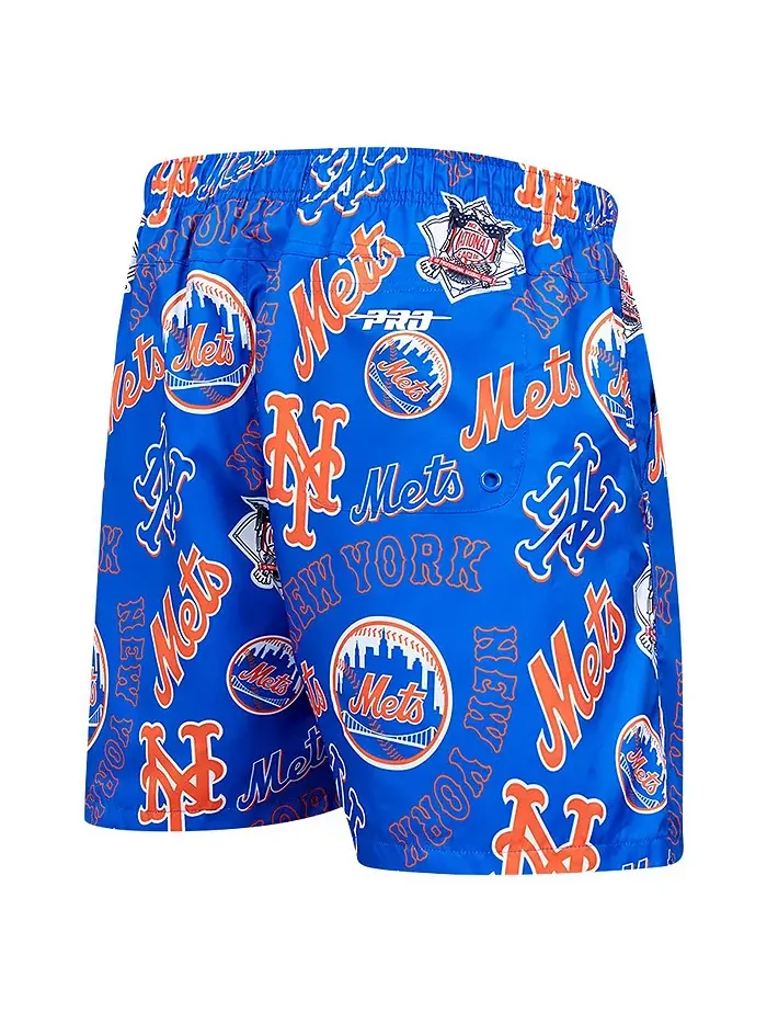 Мужские шорты Royal New York Mets с вышитым логотипом Pro Standard — изображение 2 из 4