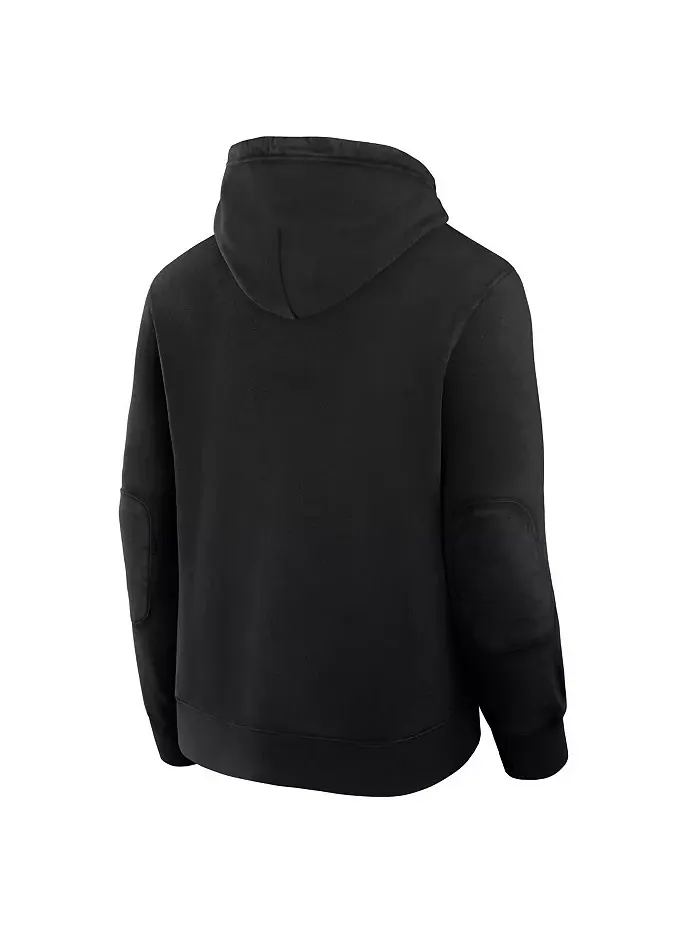 Мужская черная толстовка с капюшоном Chicago Blackhawks Decades Collection Tradition Fleece — изображение 2 из 3