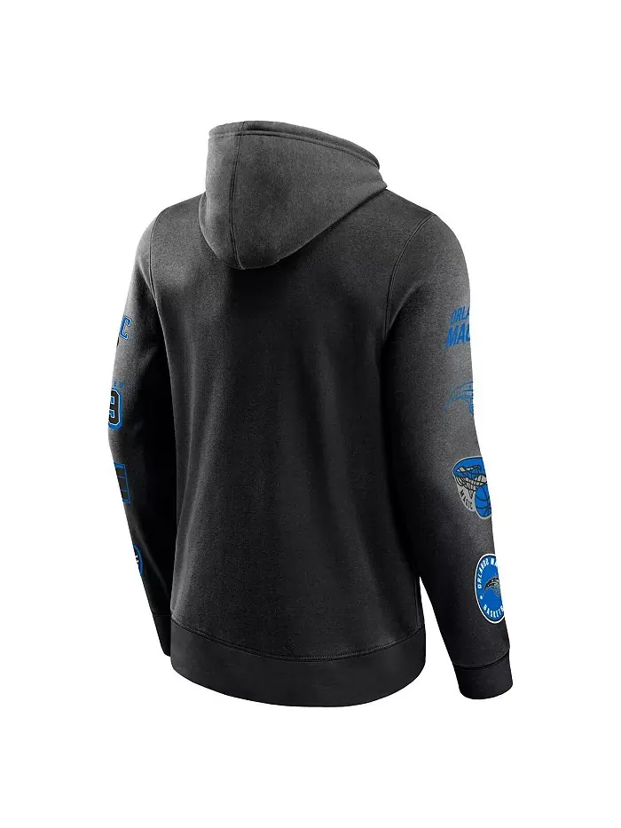 Мужская черная толстовка с капюшоном Orlando Magic Home Court Fanatics — изображение 3 из 3