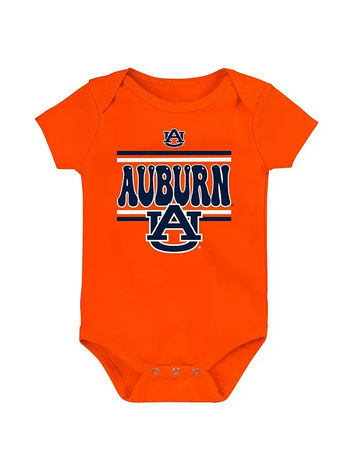 Новорожденный комбинезон Navy Auburn Tigers Sunday Comics, 3 шт Outerstuff — изображение 3 из 4