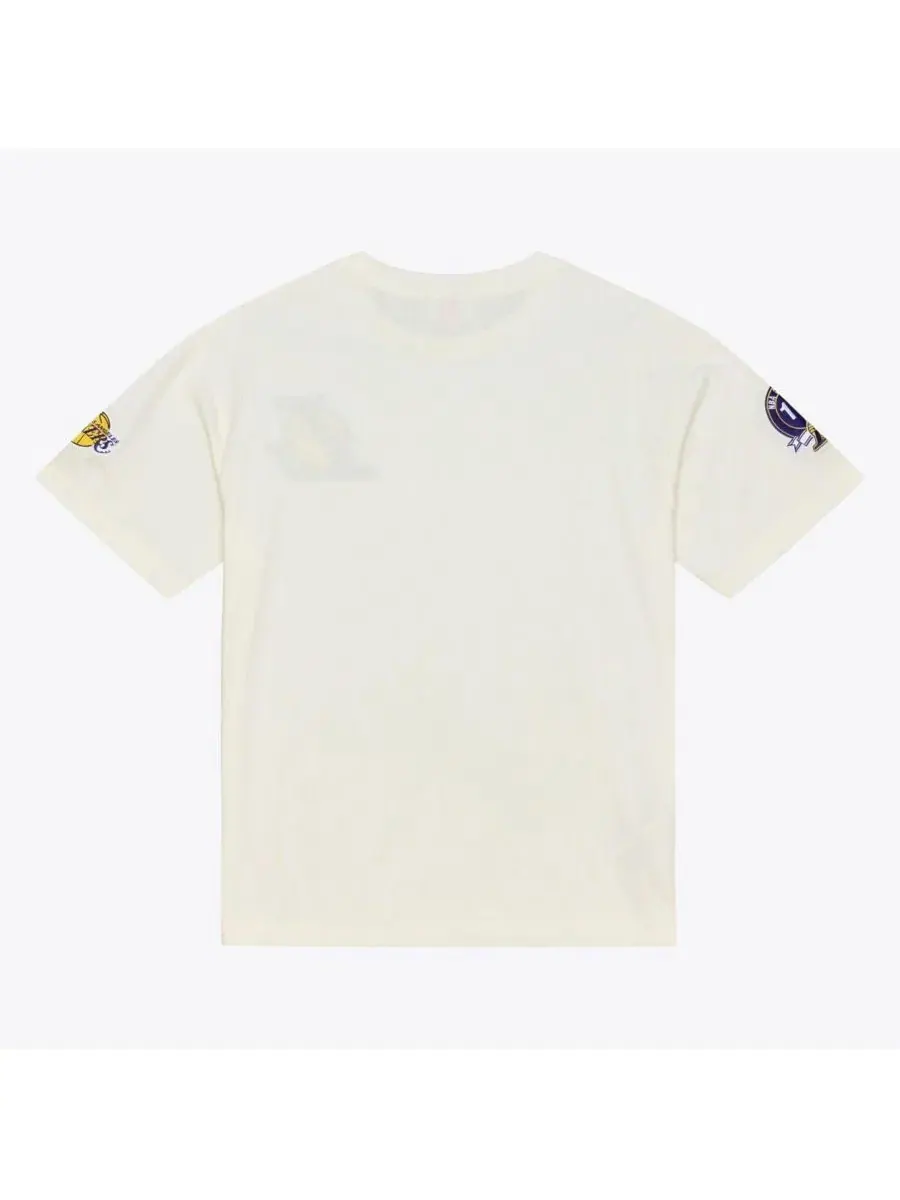 Футболка с длинным рукавом с вышивкой Mitchell & Ness — изображение 2 из 5, бежевый