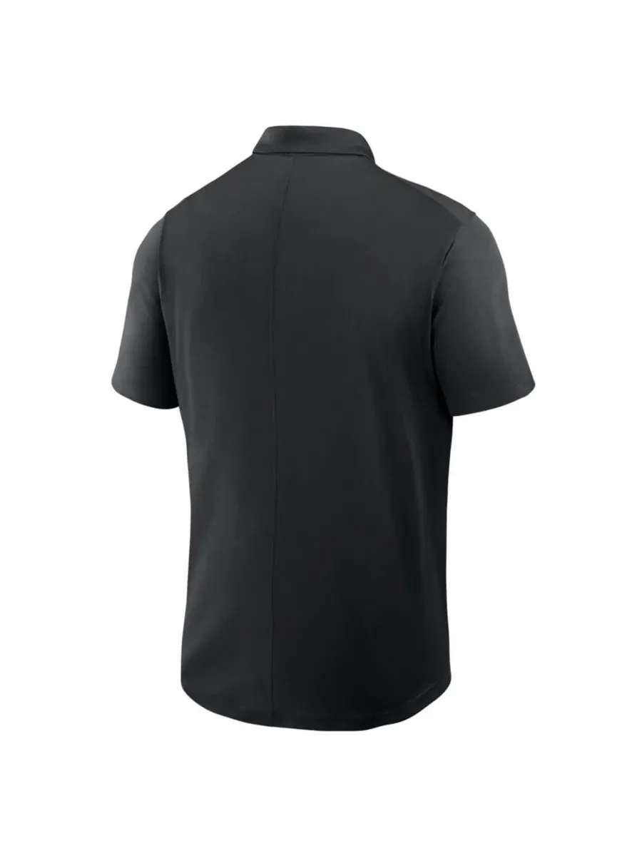 Мужская футболка-поло Dri-FIT Victory с коротким рукавом Nike — изображение 3 из 3, черный