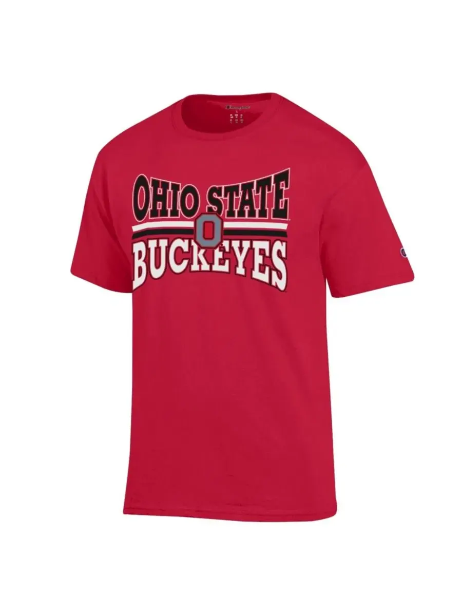 Футболка с принтом Ohio State Buckeyes Team Zoom Champion — изображение 3 из 3, алый