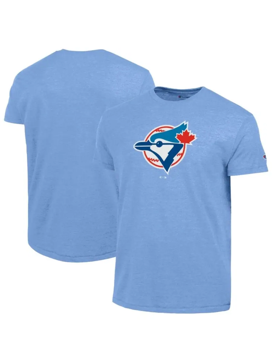 Футболка с коротким рукавом Cooperstown Logo Tri-Blend Champion — изображение 1 из 3, синий