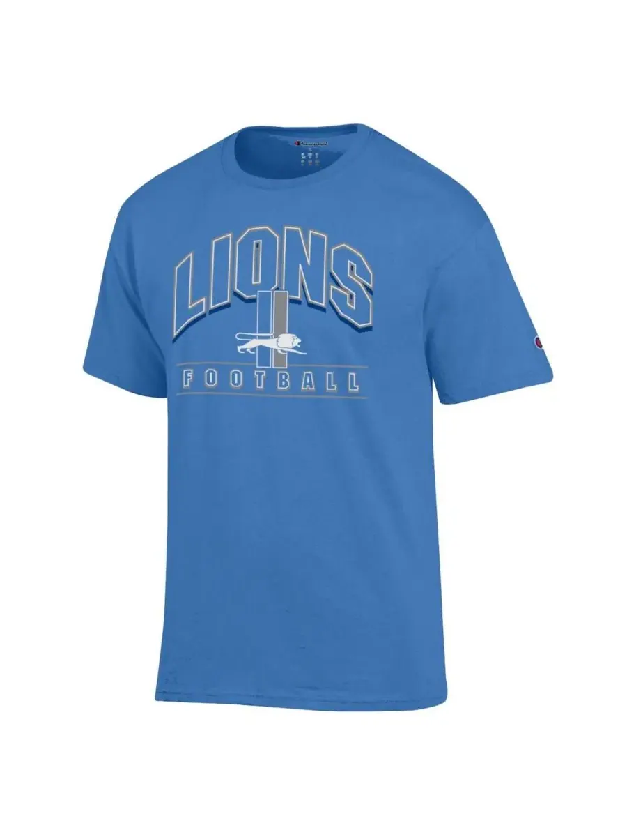 Футболка с принтом Detroit Lions Jersey Champion — изображение 3 из 3, синий