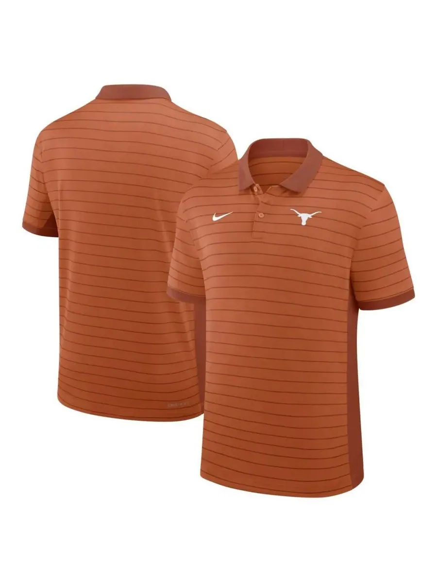 Nike Мужская оранжевая футболка-поло Texas Longhorns 2025 Early Season Coaches Sideline Victory — изображение 1 из 3