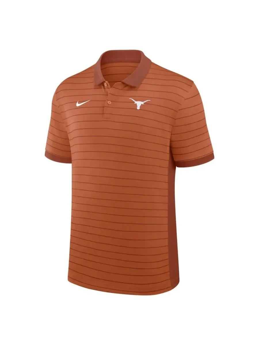 Nike Мужская оранжевая футболка-поло Texas Longhorns 2025 Early Season Coaches Sideline Victory — изображение 2 из 3