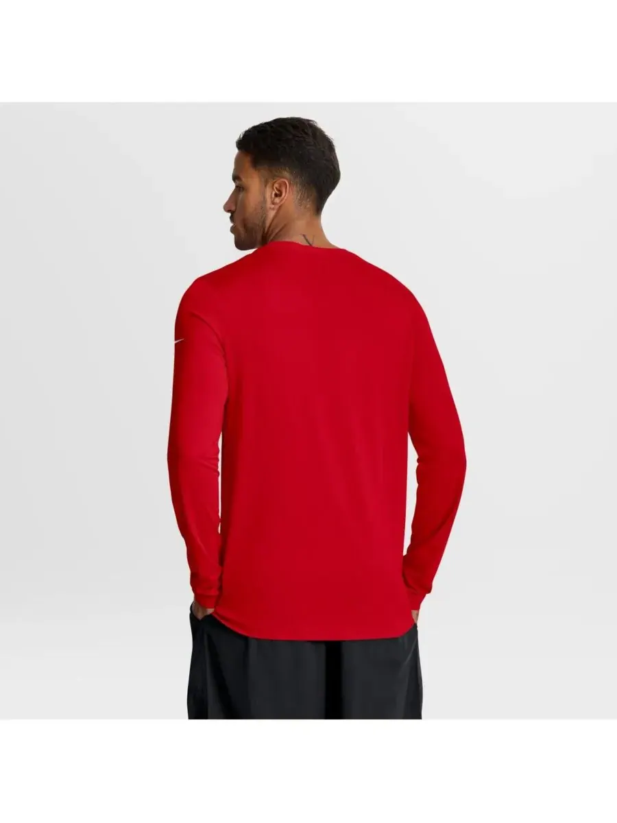 Nike Мужская красная футболка с длинным рукавом Kansas City Chiefs Primetime Legend Icon Performance — изображение 2 из 5