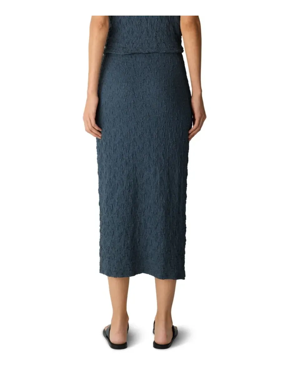 Платье-миди с текстурой, с поясом Eileen Fisher, Celadon Spring — изображение 4 из 4