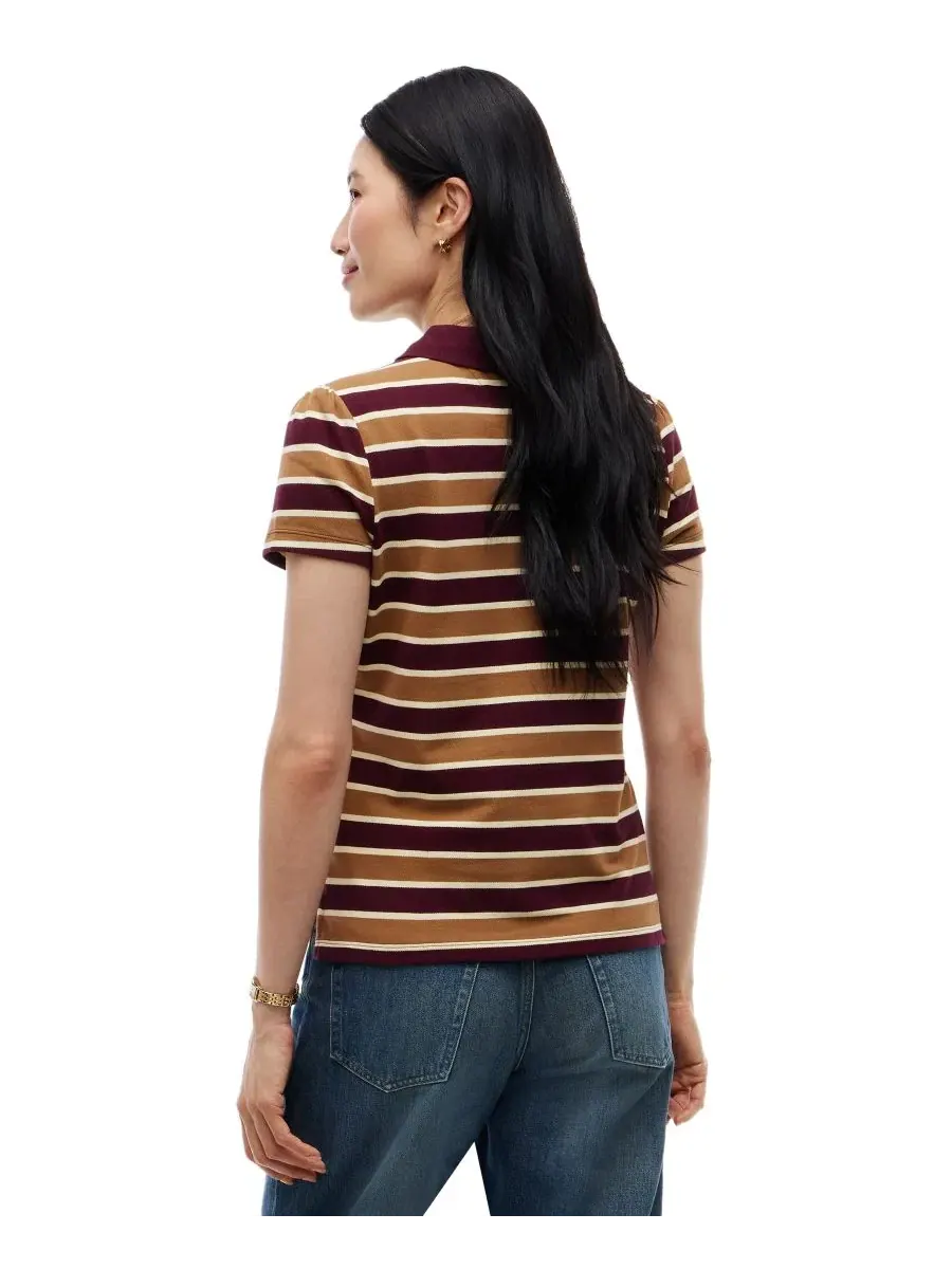 Женское поло с коротким рукавом Tommy Hilfiger, Std Stp Dp — изображение 4 из 4