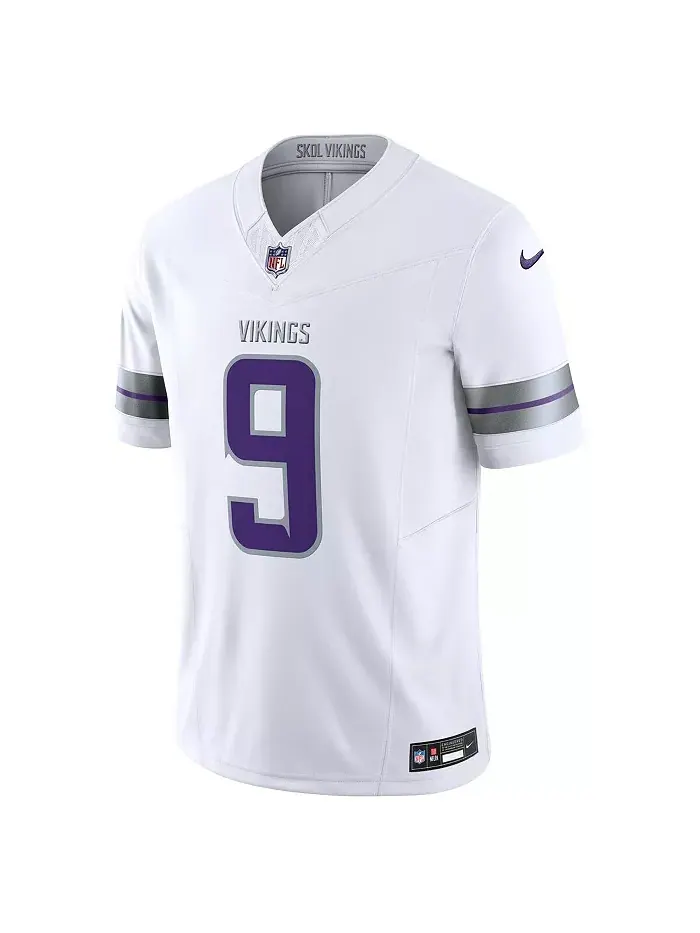 Мужская лимитированная джерси Minnesota Vikings Vapor F.U.S.E. белого цвета J.J. McCarthy Nike — изображение 3 из 3