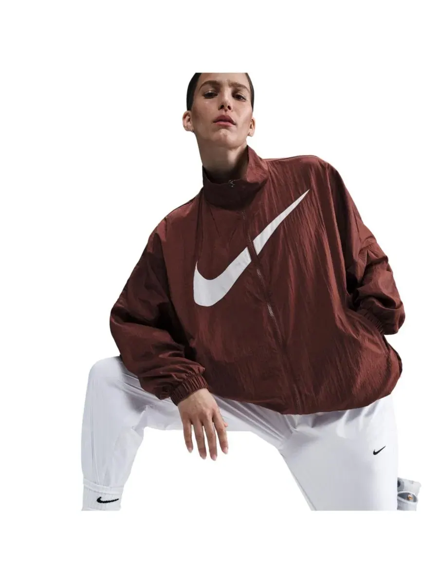 Женская куртка-бомбер Nike CA x CA Essential Woven — изображение 5 из 5, коричневый