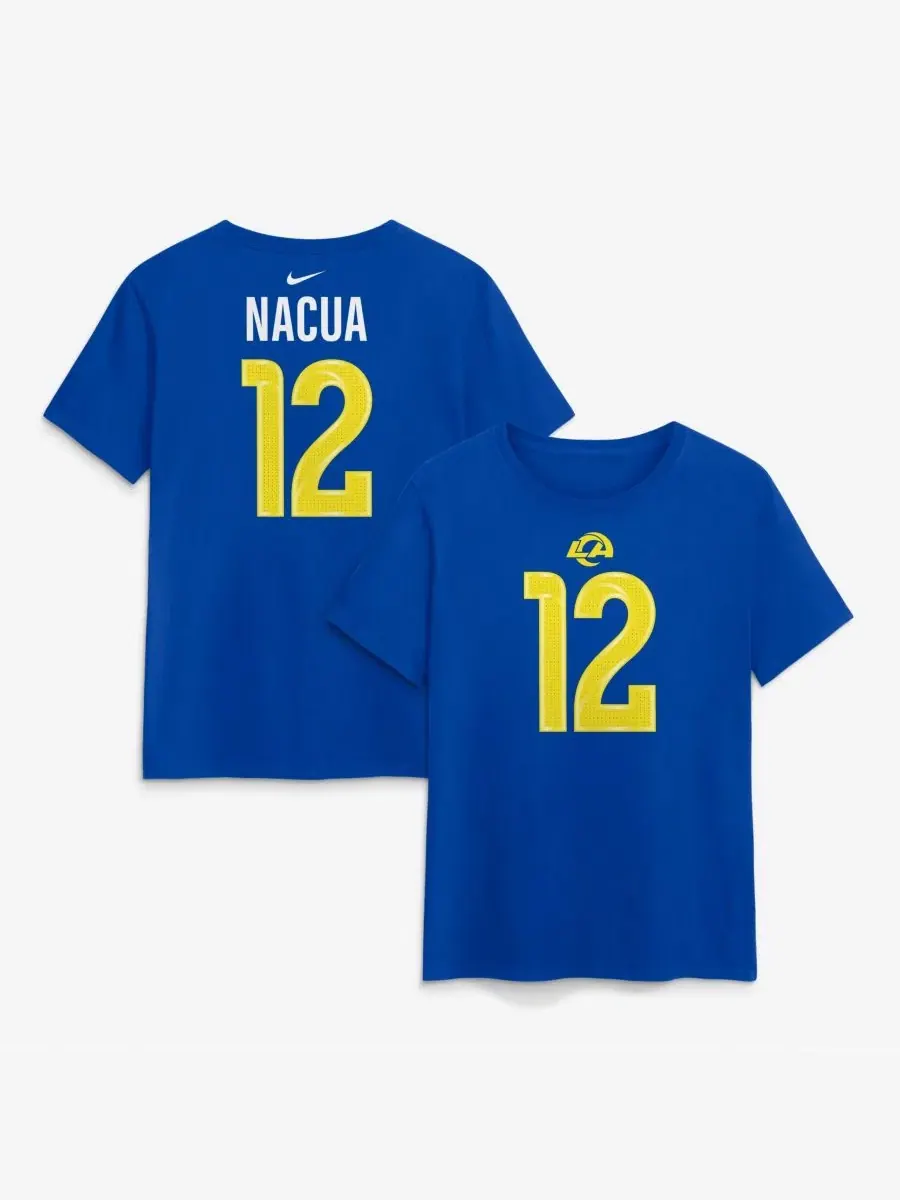 Футболка с длинным рукавом Puka Nacua Nike — изображение 1 из 3, королевский