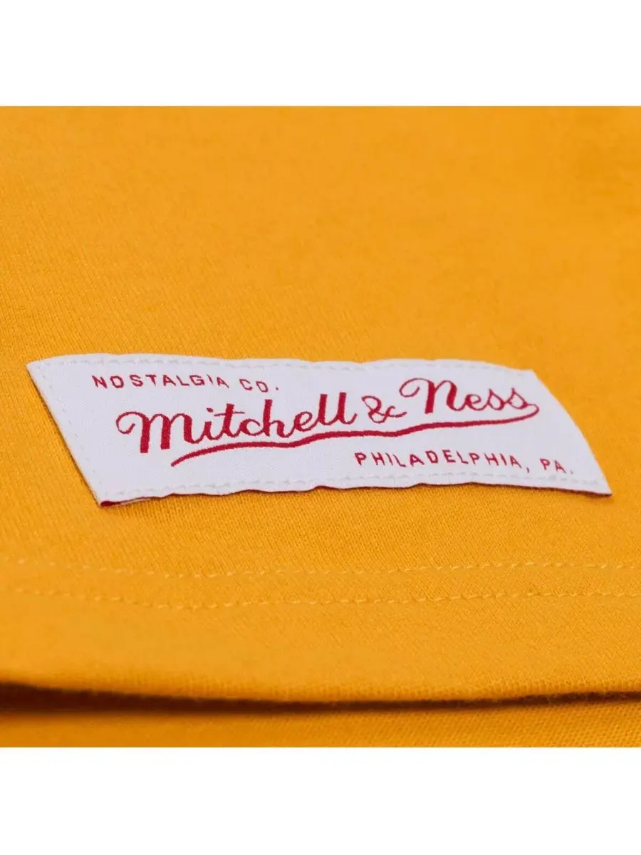 Футболка с принтом Double Clutch Premium Mitchell & Ness — изображение 2 из 4, золото