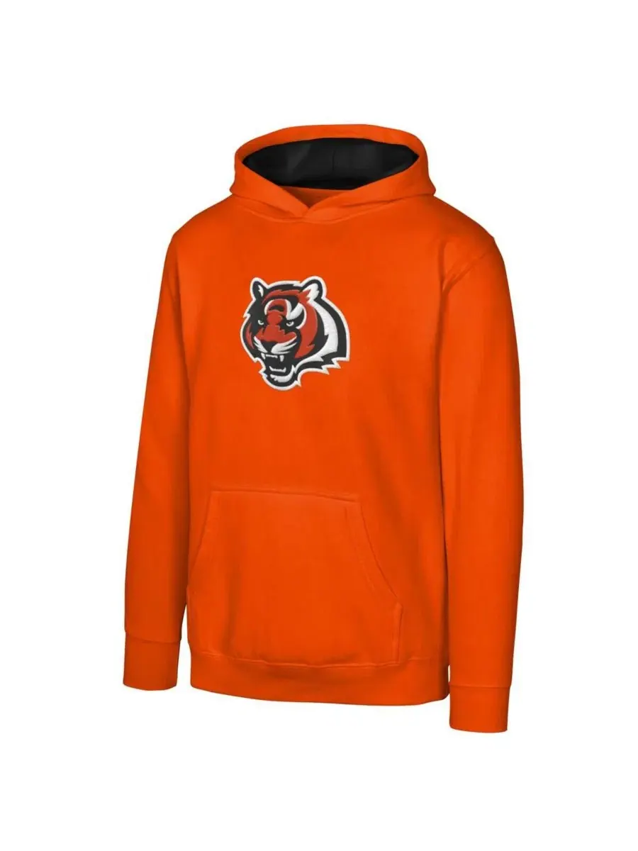 Худи с длинным рукавом Orange Prime Pullover Hoodie Outerstuff — изображение 1 из 1, оранжевый