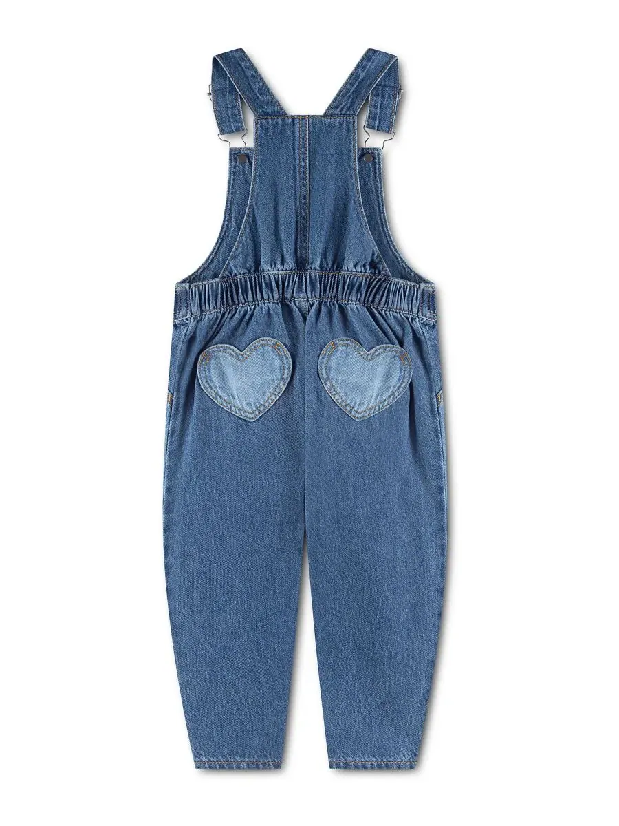 Детский комбинезон с принтом в виде сердечек, бренд Levi's, Rodeo — изображение 2 из 5