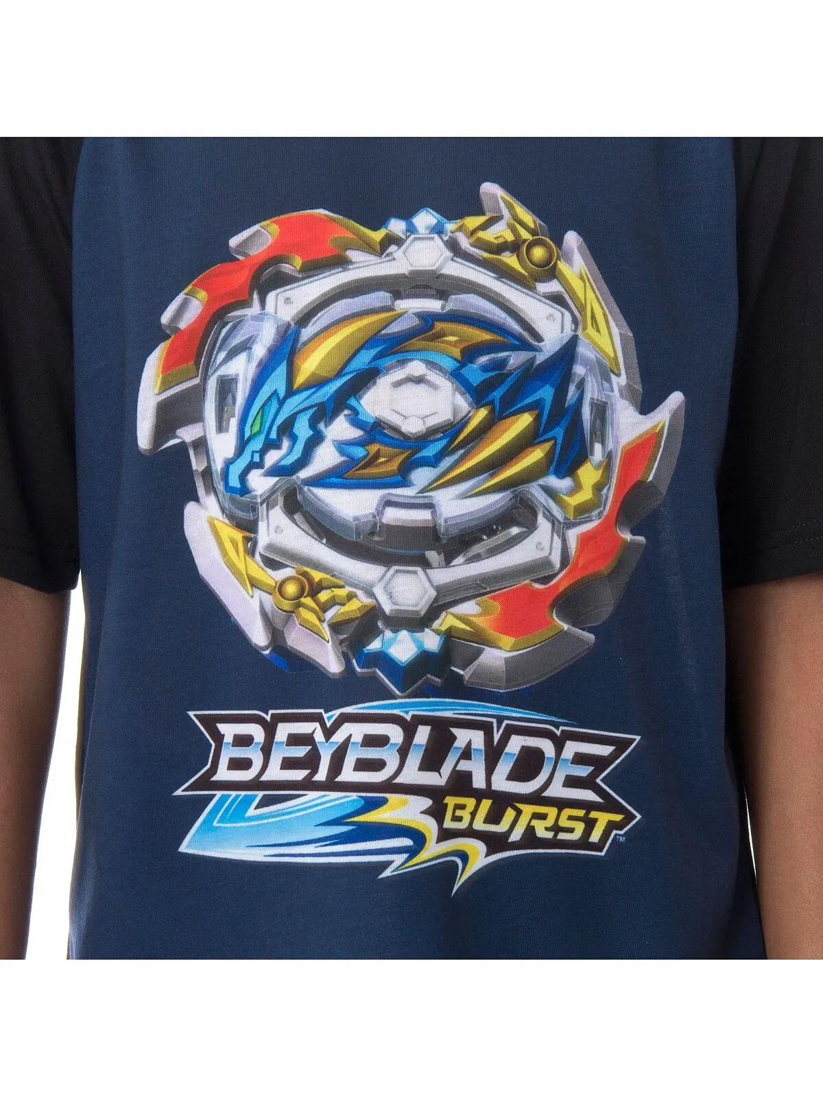 Комплект пижамы Beyblade, 2 предмета — изображение 2 из 3, синий