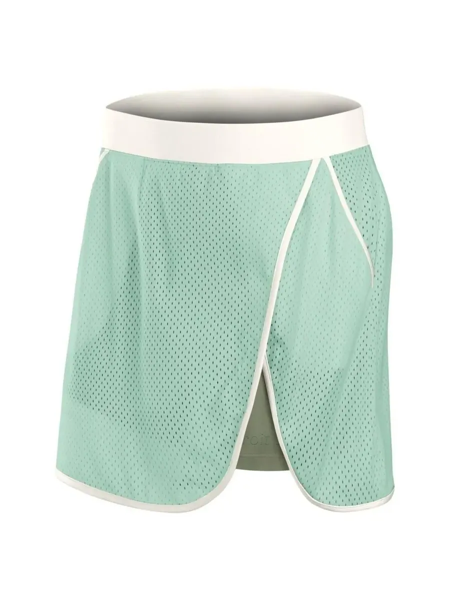 Fanatics Женская мятная юбка-шорты Detroit Lions Studio Wellness Skort — изображение 3 из 4, мята