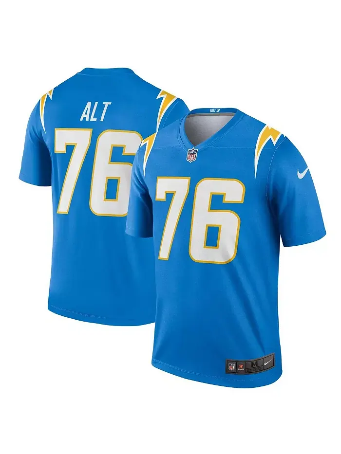 Мужская джерси Joe Alt в пудрово-голубом цвете Los Angeles Chargers, коллекция Team Legend, серия — изображение 1 из 3
