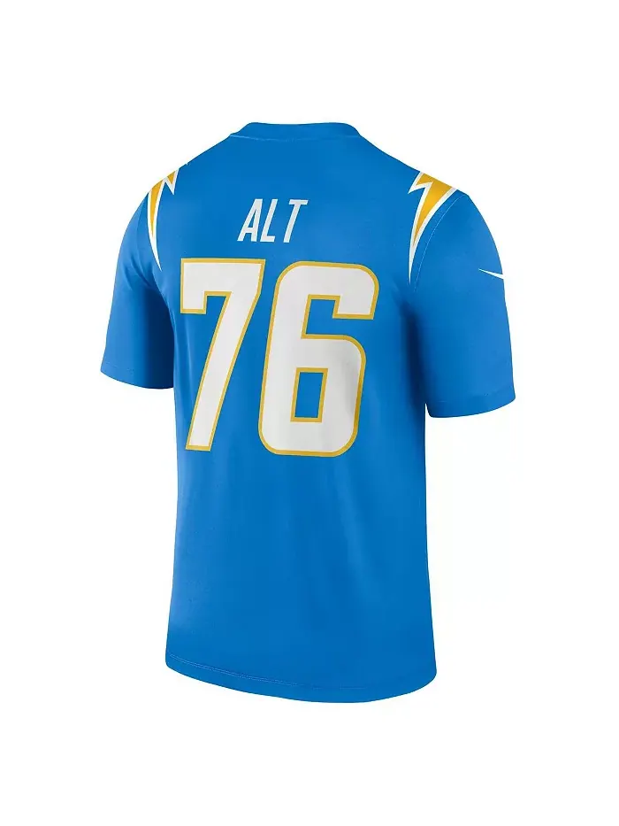 Мужская джерси Joe Alt в пудрово-голубом цвете Los Angeles Chargers, коллекция Team Legend, серия — изображение 2 из 3