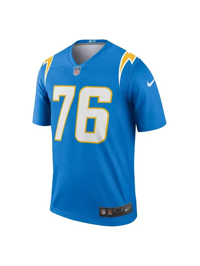 Мужская джерси Joe Alt в пудрово-голубом цвете Los Angeles Chargers, коллекция Team Legend, серия — изображение 3 из 3