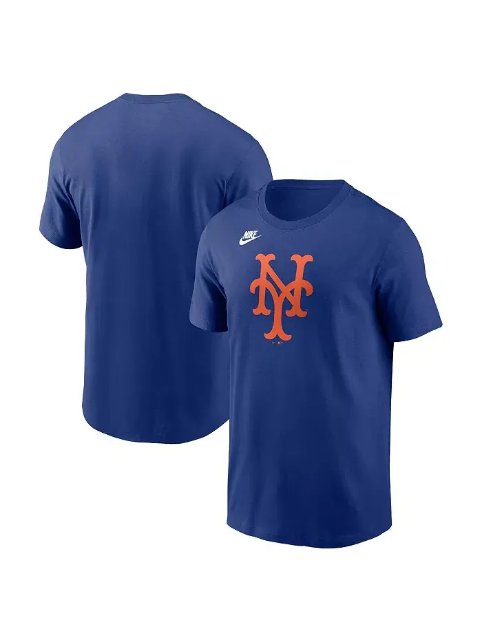 Мужская футболка с логотипом команды New York Mets из коллекции Cooperstown Nike — изображение 1 из 3