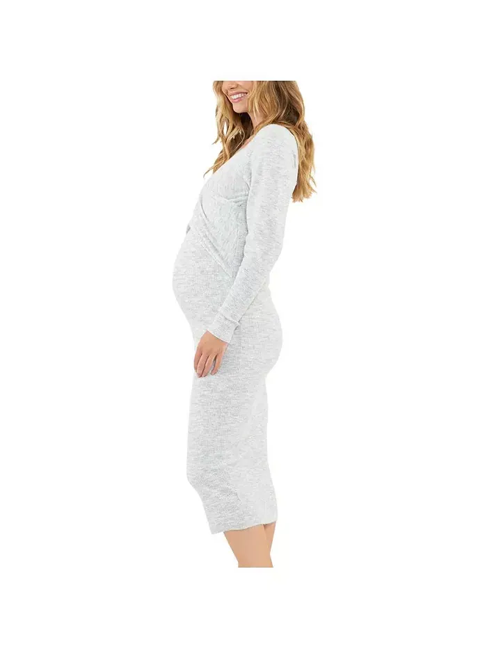 Трикотажное платье Heidi для беременных и кормящих мам Ripe Maternity — изображение 2 из 3