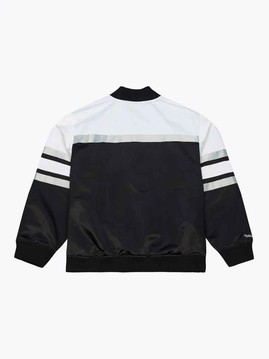 Куртка из сатина с принтом Head Coach Mitchell & Ness — изображение 2 из 4, черный