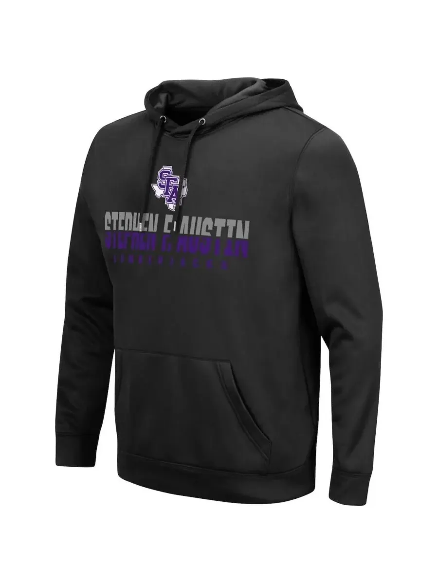 Colosseum Мужская черная толстовка с капюшоном Stephen F Austin Lumberjacks Lantern — изображение 3 из 3, черный