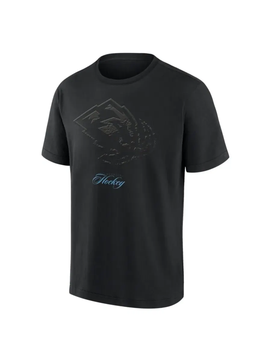 Футболка с коротким рукавом Blackout Heavyweight Utah Mammoth Fanatics — изображение 2 из 3, черный