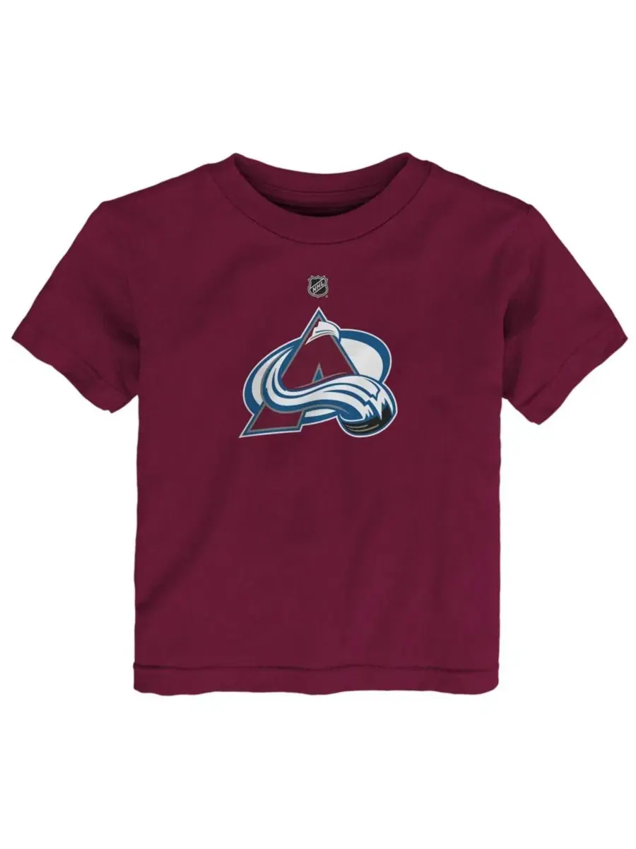 Детская футболка с принтом Colorado Avalanche Primary Logo Outerstuff — изображение 1 из 1, бордовый