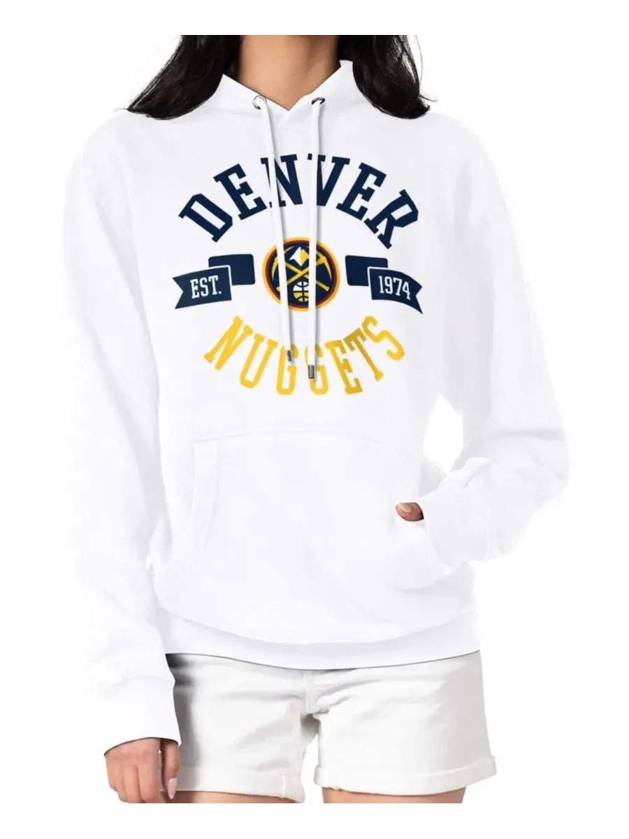 Женский худи с принтом City Pullover G-III 4Her by Carl Banks — изображение 1 из 3, белый