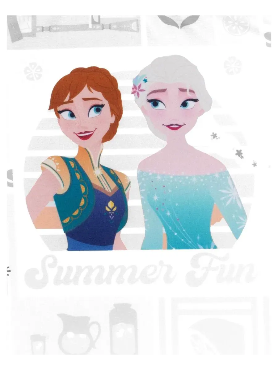 Цельнокроеный слитный купальник без рукавов Frozen, Mint Peach Lemon — изображение 3 из 3