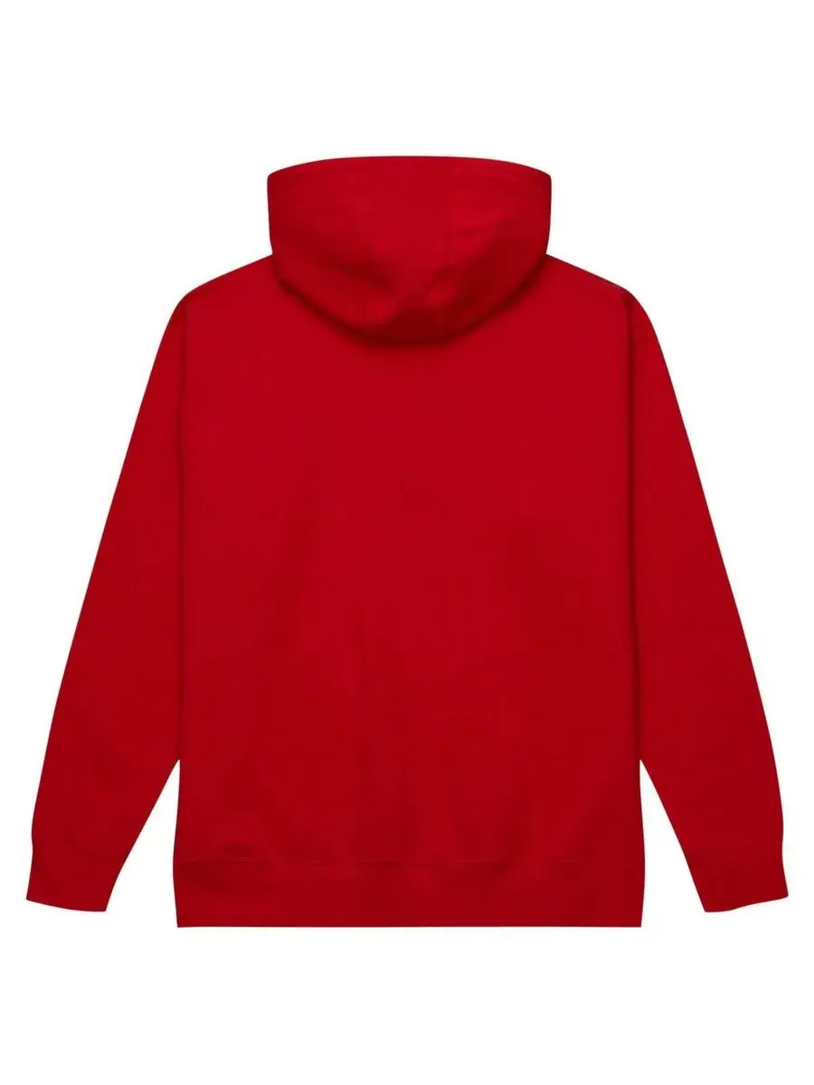 Mitchell & Ness Мужская толстовка с капюшоном x Tats Cru Red Chicago Bulls Hardwood Classics Brick — изображение 3 из 4