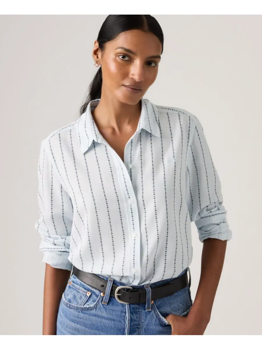 Рубашка Levi's Women's Classic Button-Up, Daisy Stripe — изображение 1 из 4