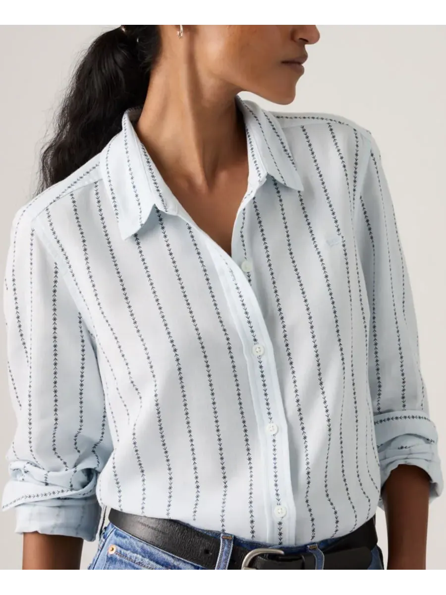 Рубашка Levi's Women's Classic Button-Up, Daisy Stripe — изображение 3 из 4