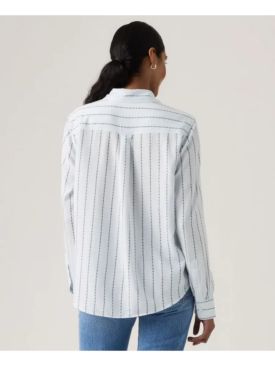 Рубашка Levi's Women's Classic Button-Up, Daisy Stripe — изображение 4 из 4