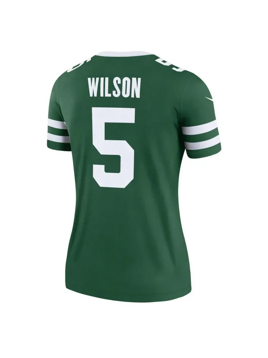 Женская футболка Garrett Wilson Legacy New York Jets Legend Nike — изображение 2 из 3, зеленый